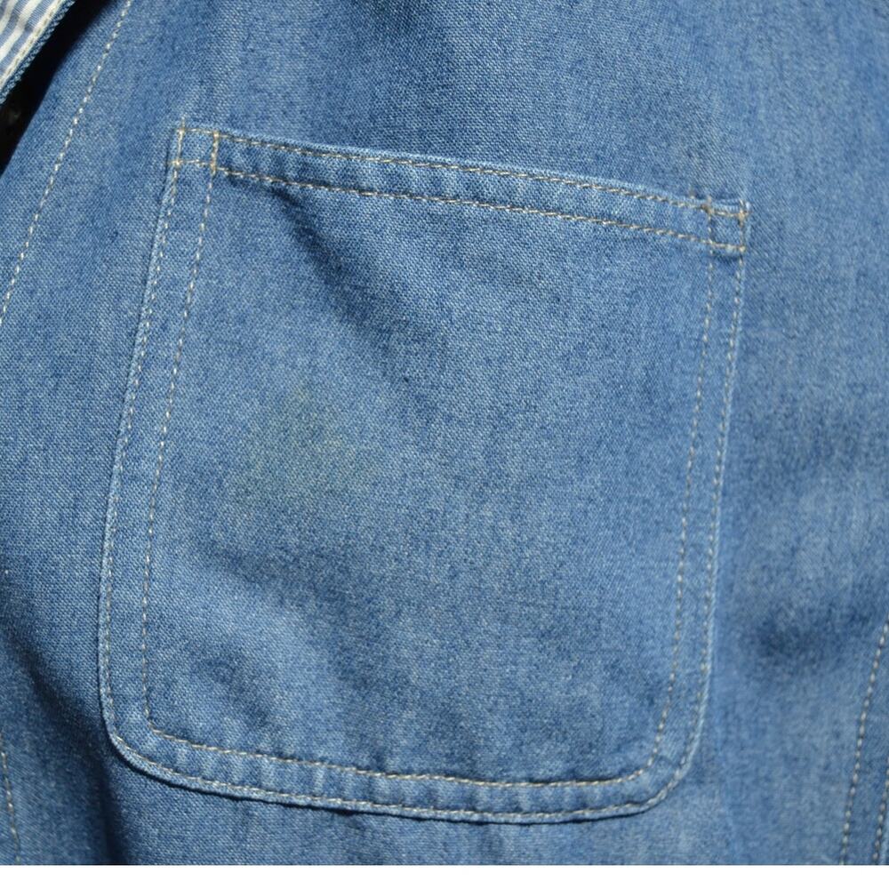 Koret City Blues Vintage Denim Jacket Size 24W - Picture 11 of 11